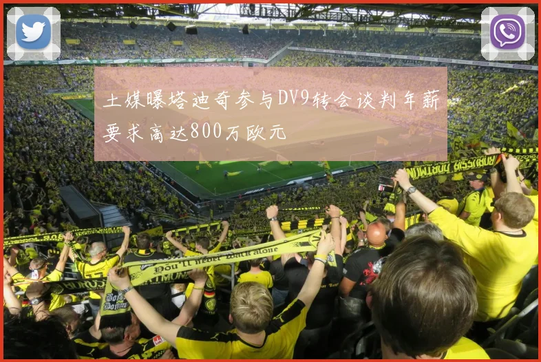 土媒曝塔迪奇参与DV9转会谈判年薪要求高达800万欧元